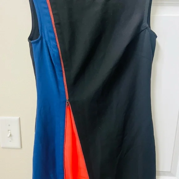 COPY - BCBG stunning multi color dress size8. 8 - Picture 2 of 6